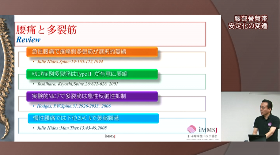 非特異的腰痛症の運動療法につなげる基礎理学療法